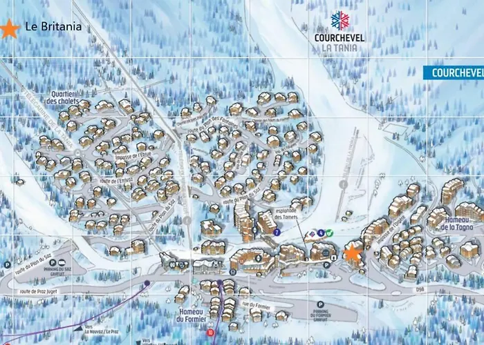 La Tania 309 Le Britania * Courchevel